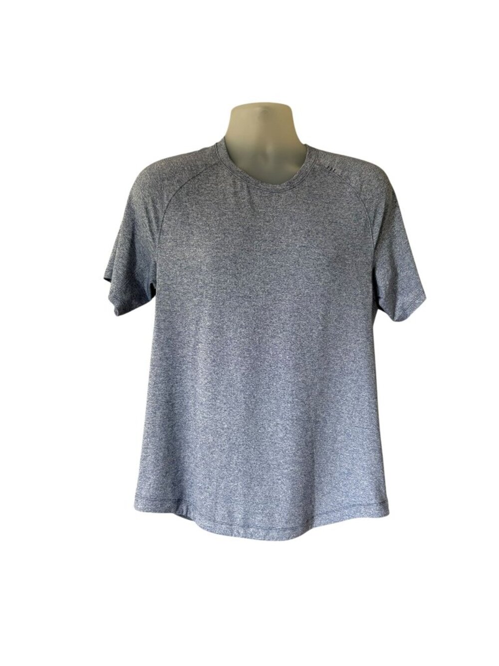Lululemon Shirt Mens Large LT BLUE Drysense License To Train Gym Training